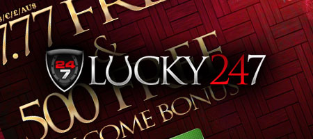 Lucky247: £7.77 No Deposit Bonus lucky247 7.77 no deposit bonus mobile