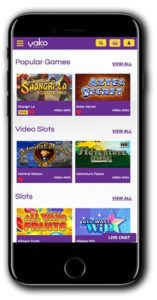 yako mobile casino no deposit
