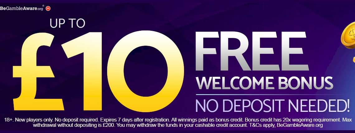 ВЈ10 Free No Deposit Mobile Casino