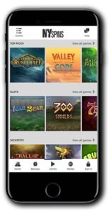 NYspins Bonus Spins NYspins mobile casino